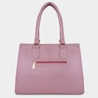 Women's Dark Pink Polyurethane Hand Bag, , small image number null