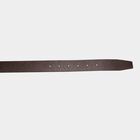 Men's Brown Leather Formal Belt, , small image number null