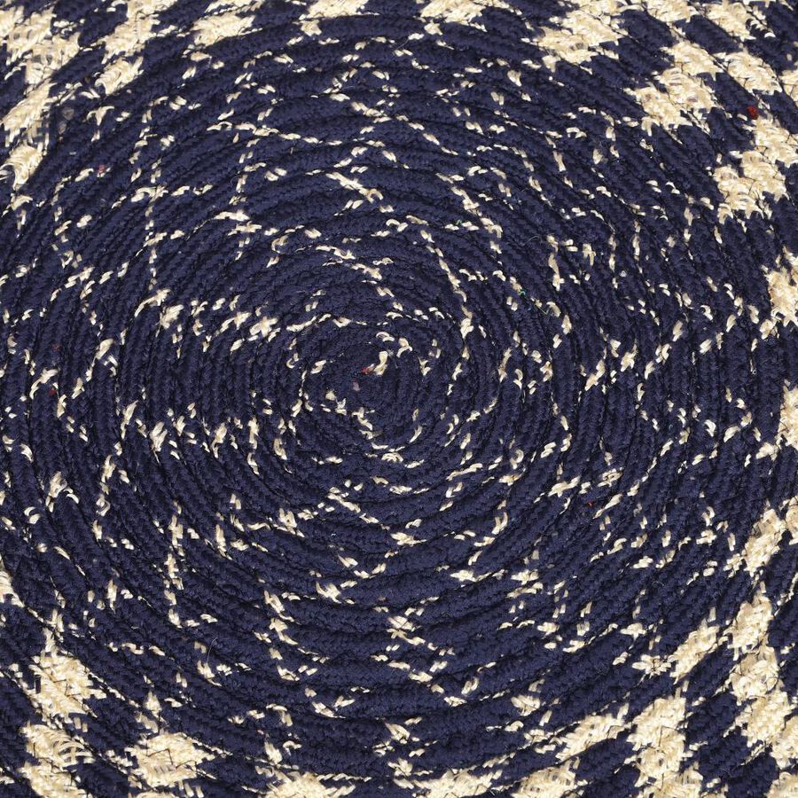 Blue Polyester Rug, , large image number null