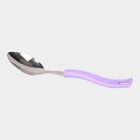 Stainless Steel Dessert Spoon With Plastic Handle - 6 Pcs., , small image number null