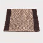 Anti-Skid Brown Polyester Door Mat, , small image number null