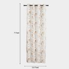 7ft. Brown Microfiber Door Curtain, , small image number null