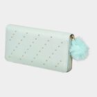Women's Polyurethane Zipper Hand Pouch, , small image number null
