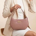 Brown Woman's Polyurethane Bag, , small