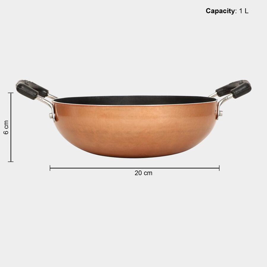 1 L Non-Stick Kadahi, 20 cm Dia., , large image number null