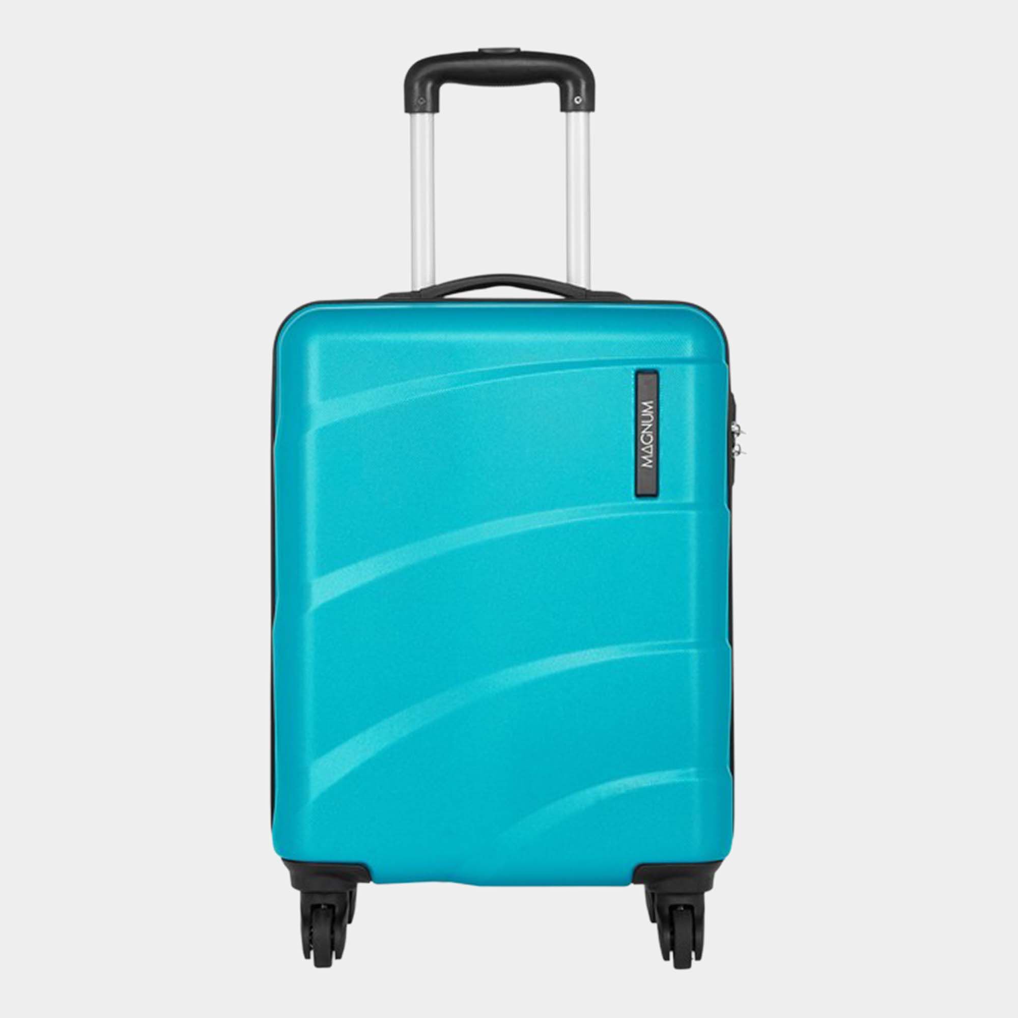 Magnum by Safari 2 Pcs. 4 Wheel Hard Case Trolleys Small Medium