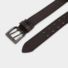 Men's Polyurethane Brown PU Belt, , small