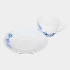 Set Of 12 Opalware Cup & Saucer, , small image number null