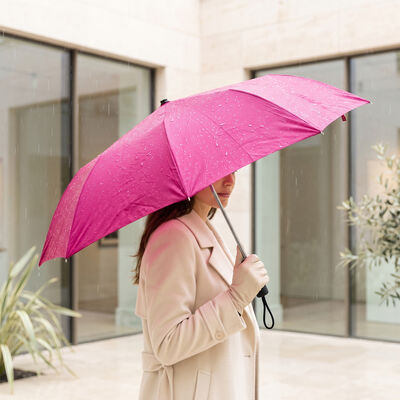 Pink Polyester Wonen's 's Umbrella