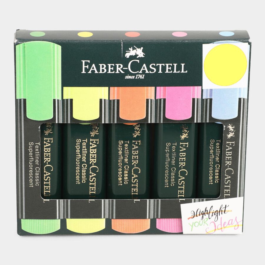 Highlighter Pack of 5, , large image number null