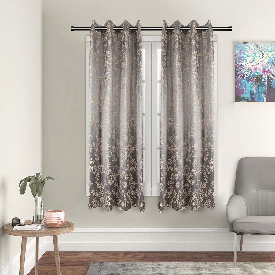 5 ft. Window Jacquard Curtain, , large image number null