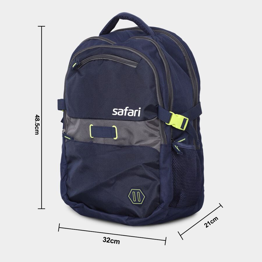Black Backpack with Laptop Pocket, 40 L (Approx), , large image number null