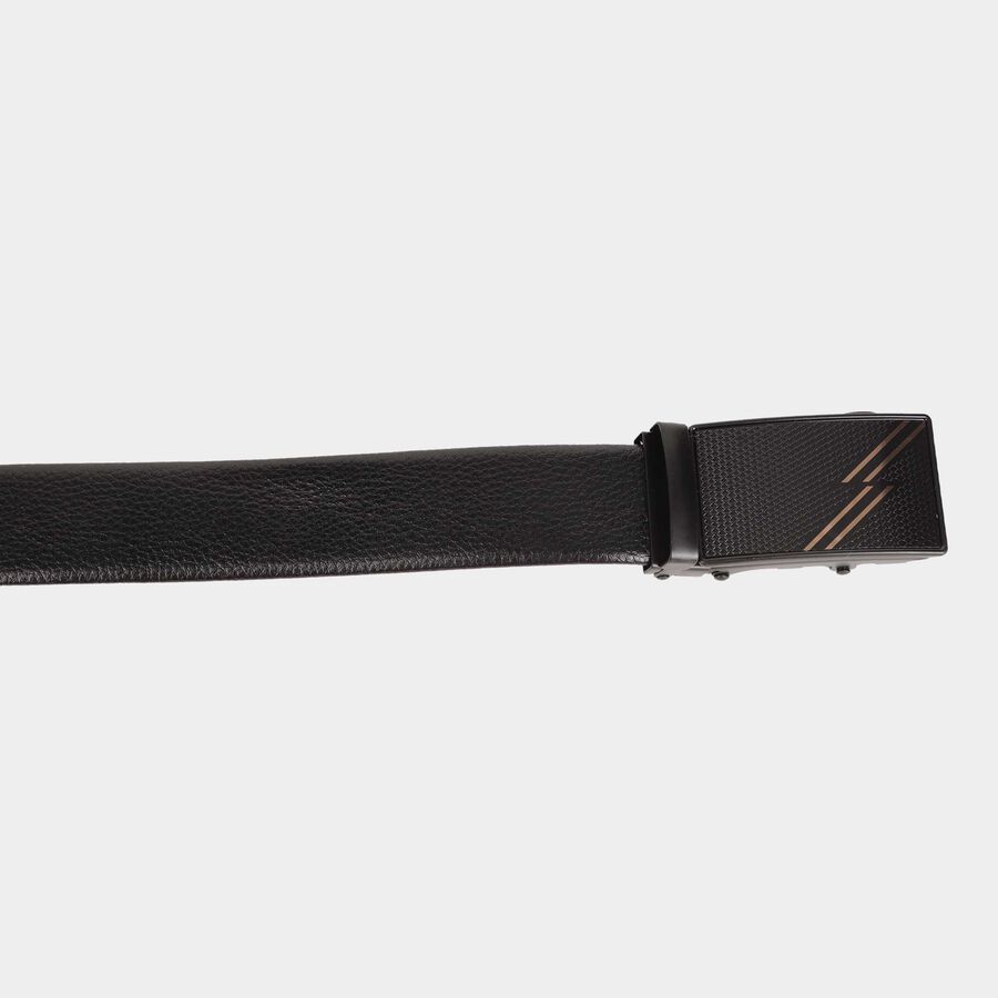 Polyurethane Men Belt, Black, 36, , large image number null