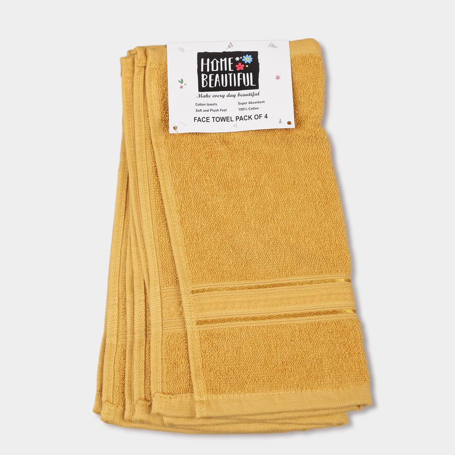 Cotton Face Towel, 360 GSM, 30 X 30 cm, , large image number null