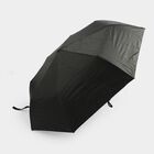 Woman's Black Polyester Umbrella, , small