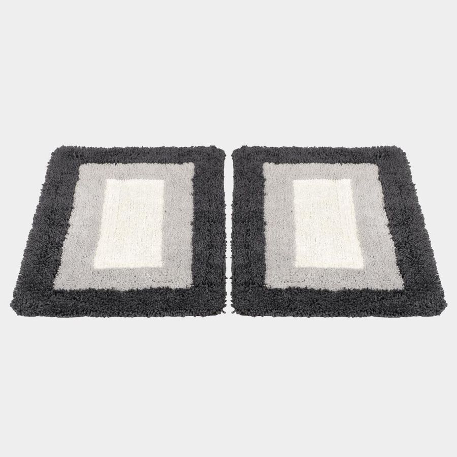 Anti-SKId Polyester Bath Mat, Set of 2, , large image number null