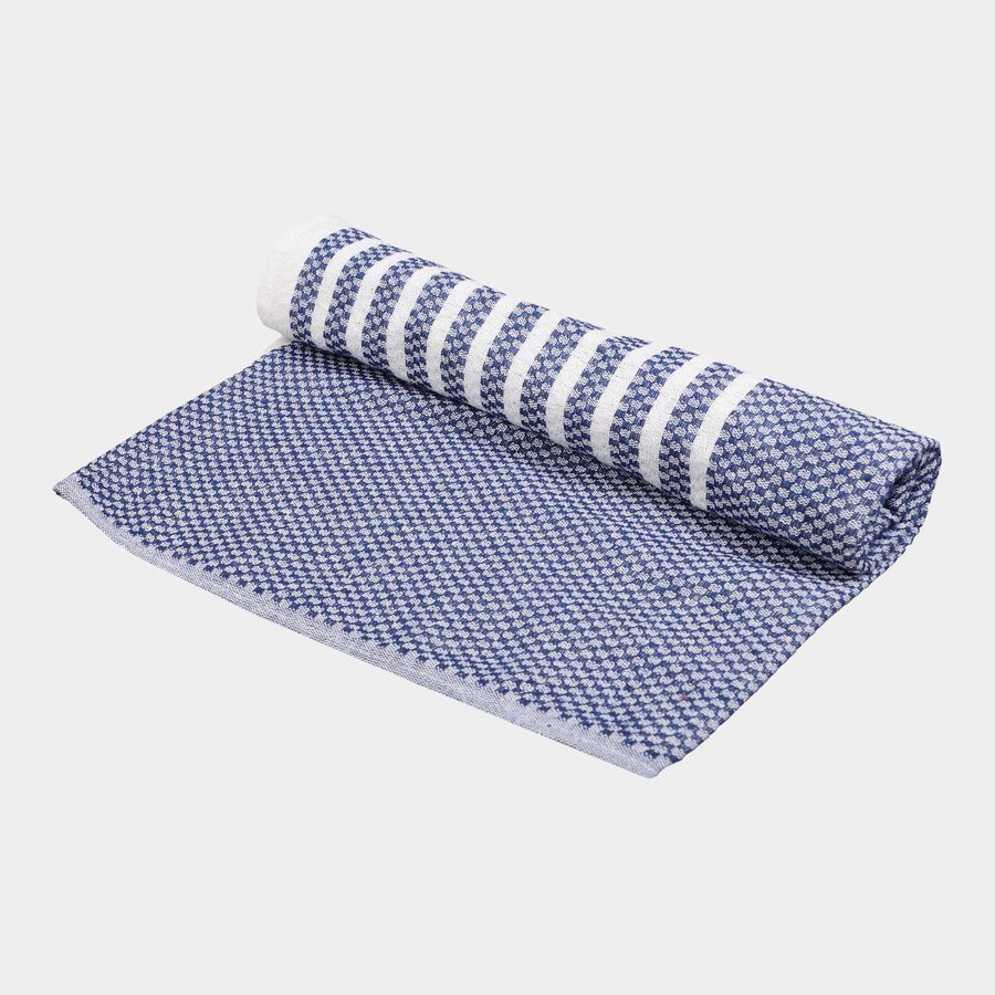 250 GSM Blue Cotton Bath Towel, , large image number null