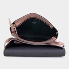 Women's Tan Polyurethane Sling Bag, , small image number null