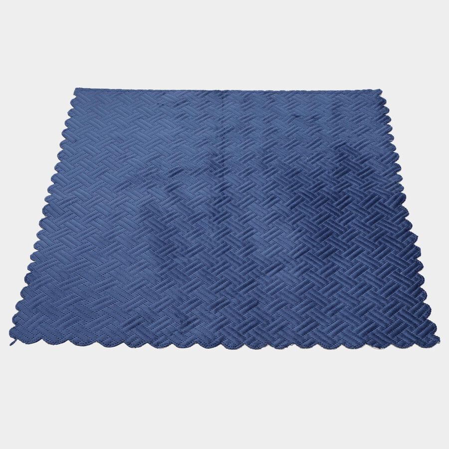 Blue Microfiber Sofa Cover, , large image number null