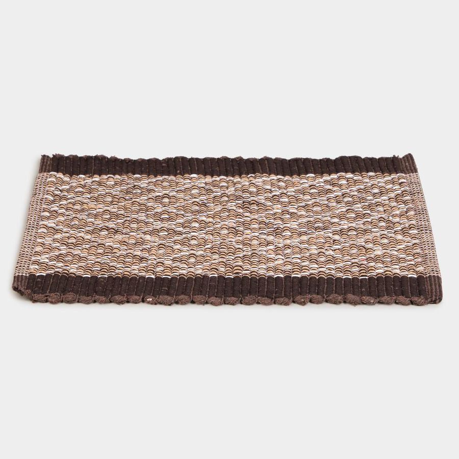 Anti-SKId Brown Polyester Door Mat, , large image number null