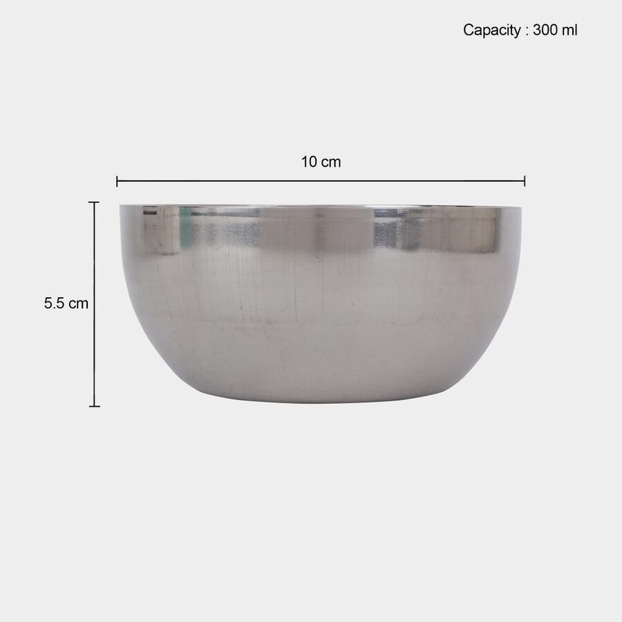 300ml Steel Serving Bowl, , large