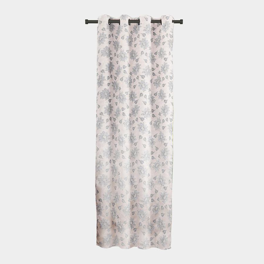 7ft. Grey Microfiber Door Curtain, , large image number null