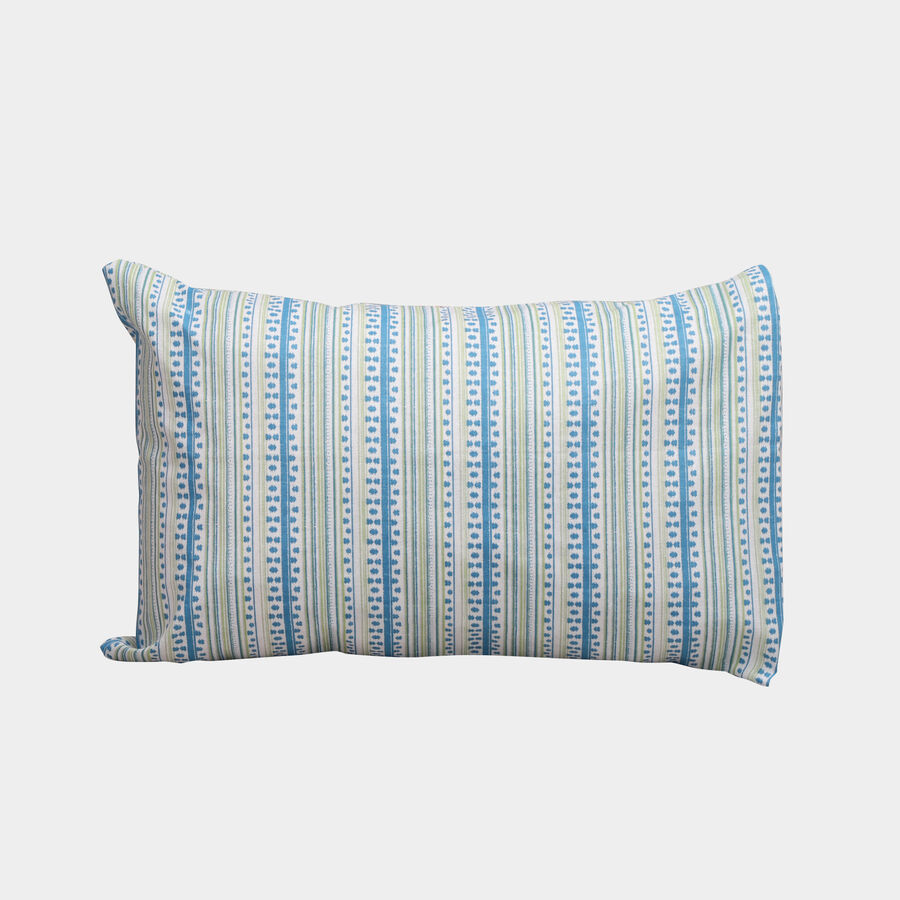 Blue Polyester Pillow Cover, , large image number null