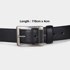 Men's Black PU Formal Belt , , small
