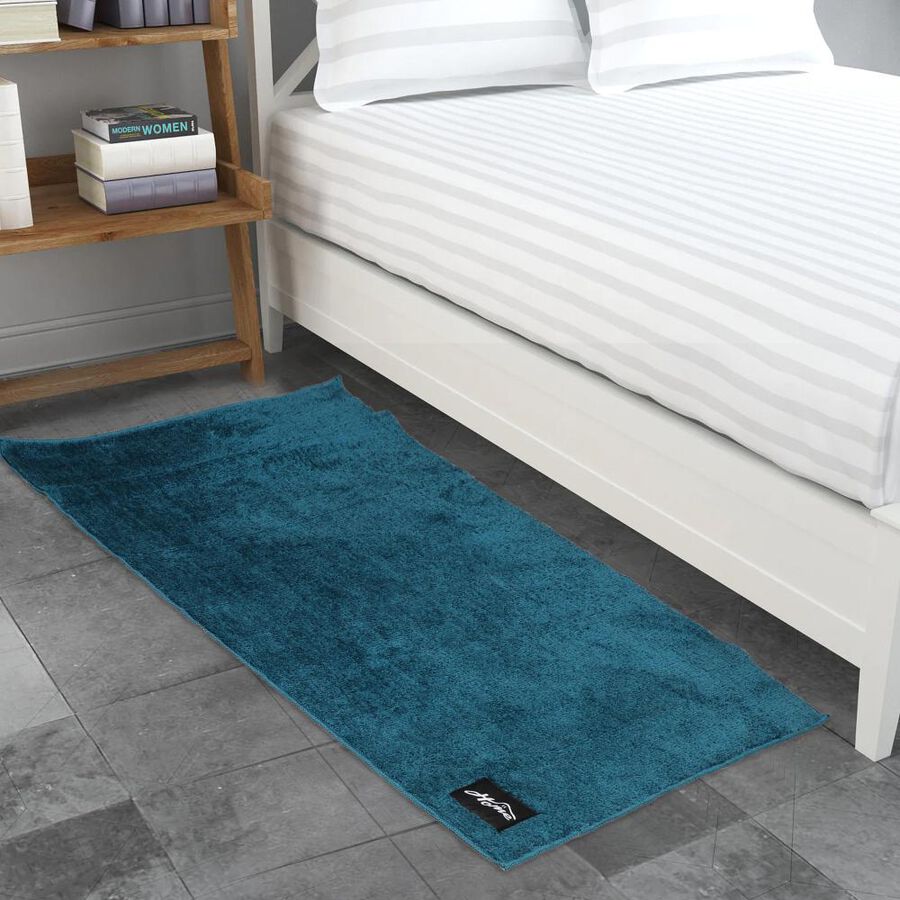  Blue Microfiber Carpet, , large image number null