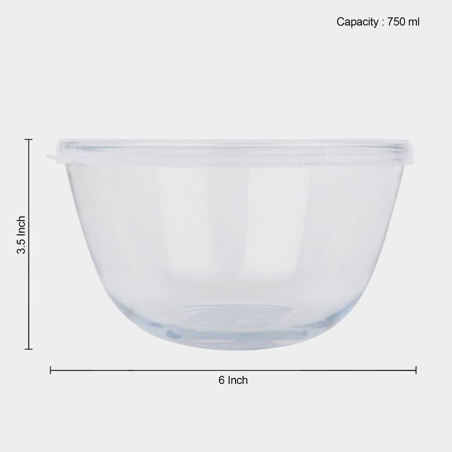 750 ml Glass Mixing Bowl, , large image number null