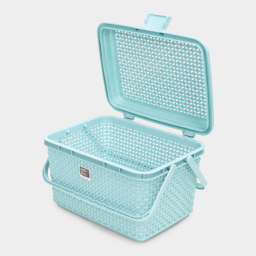 Plastic Basket with Handle, , large image number null