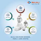 GX 8 750-वाट मिक्सर ग्राइंडर 3 जार के साथ, , small image number null