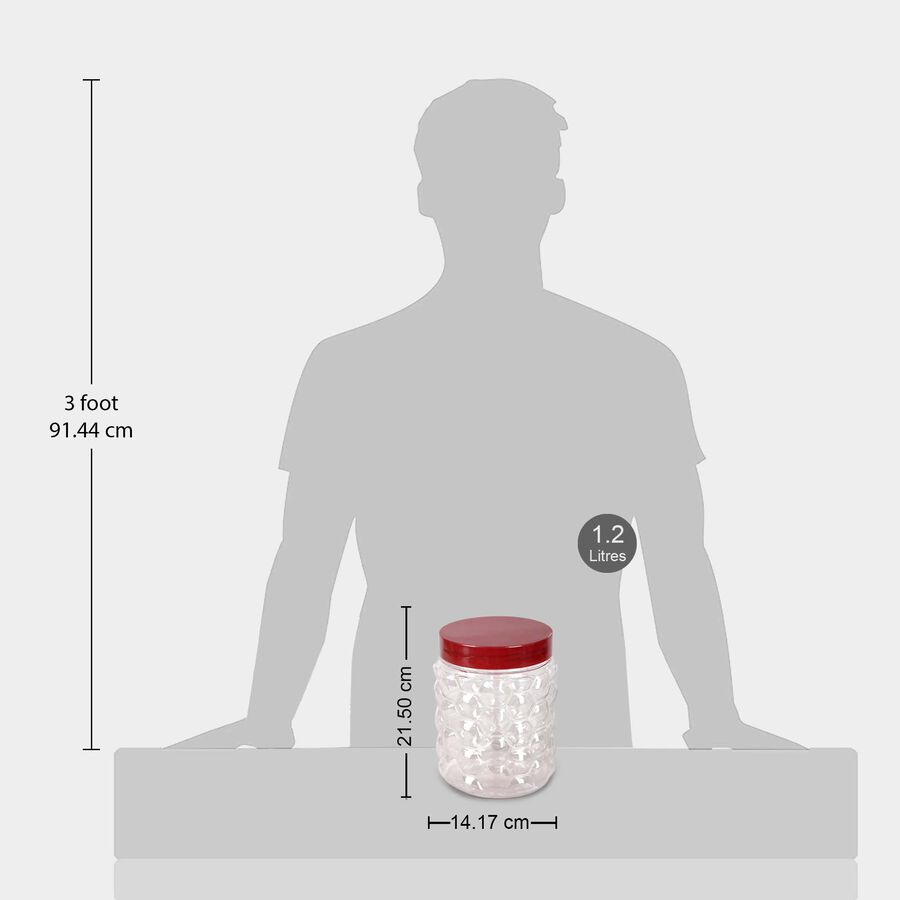 1.2 L Plastic Container Set of 2, , large image number null