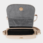 Woman's Beige Polyurethane Bag, , small