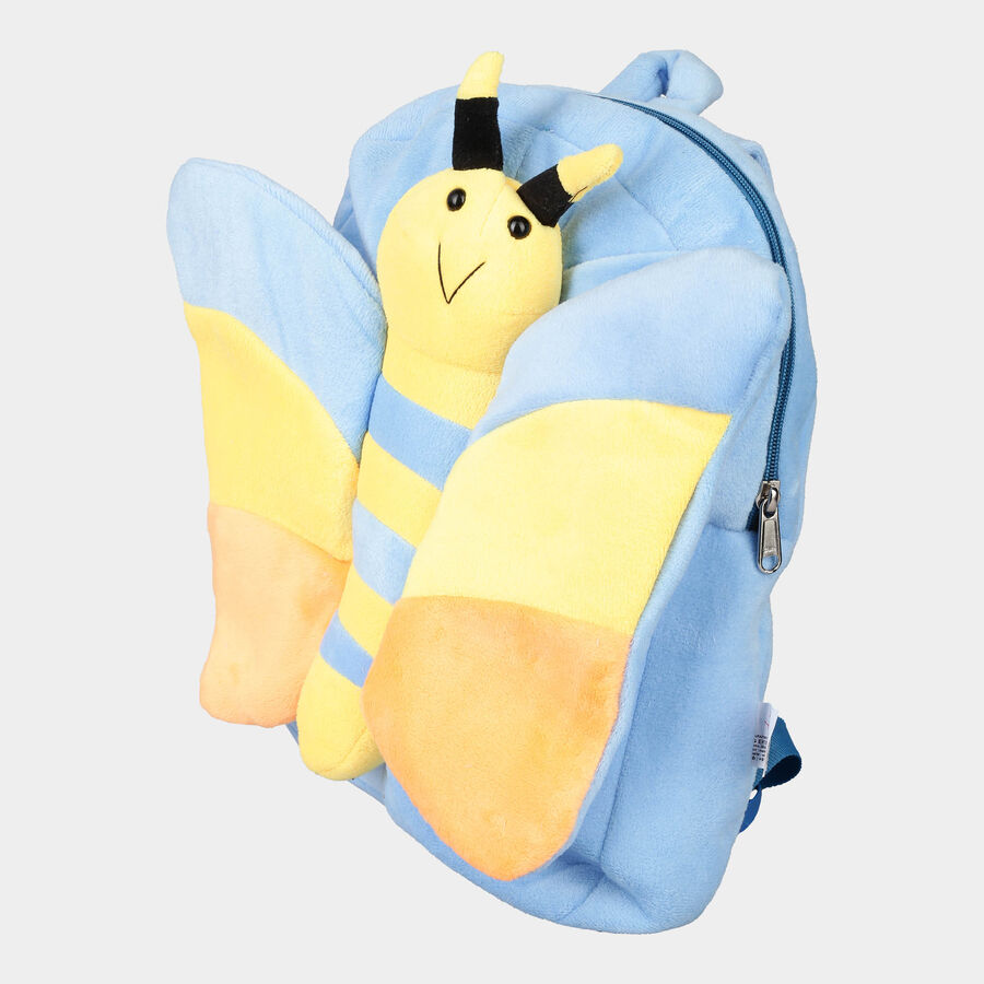 Fabric Blue Butterfly Bag - 33.07 mm, , large image number null