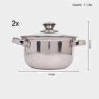 1.1 L Steel Casserole, , small image number null