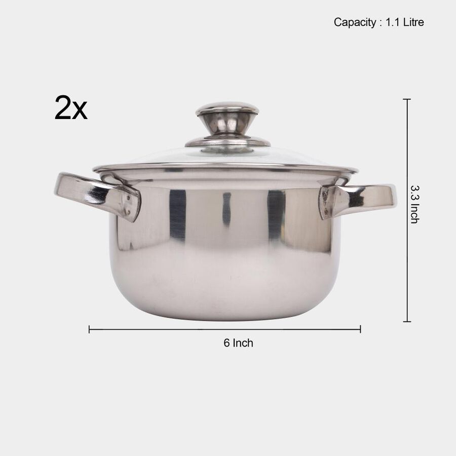 1.1 L Steel Casserole, , large image number null