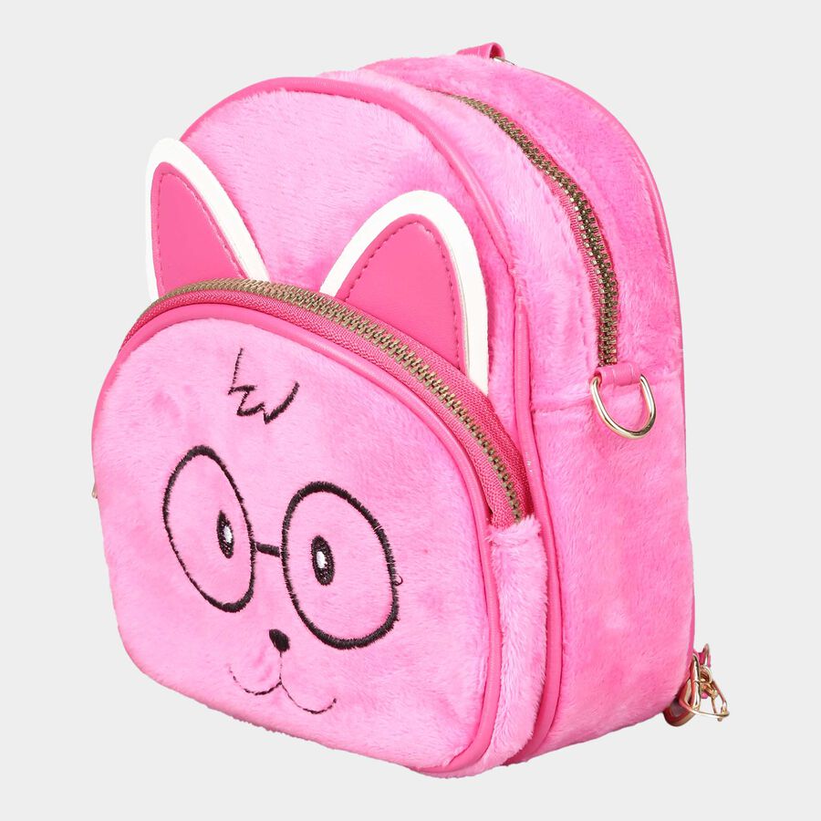 Kids' Furry Bag, Polyurethane, , large image number null