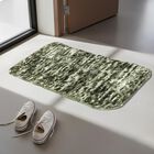 Anti-Skid Green Polyester Door Mat, , small image number null