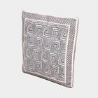 Grey Polyester Cushion Cover, , small image number null
