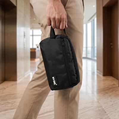 Black PU Utility Bag