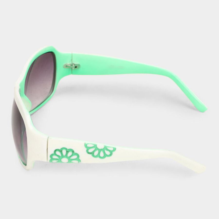 Women's Gradient Plastic Rectangle Sunglasses, , large image number null