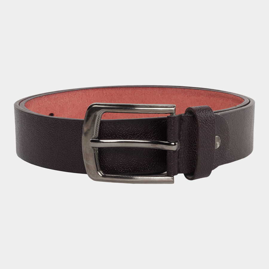 Men's Brown Polyurethane Casual Belt, , large image number null