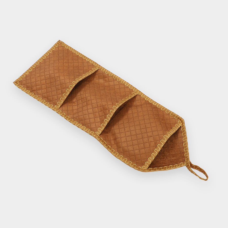 Brown Polyester Cotton Wall Hanging, , large