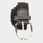 Women's Black Nylon And Polyester Belt, , small image number null