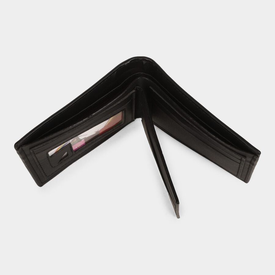 Men's Grey Polyurethane Wallet, , large image number null