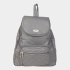 Women's Quilted Polyurethane Backpack, , small image number null