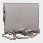 Women's Polyurethane Envelope/Zipper Sling Bag, , small image number null