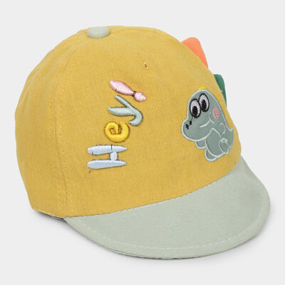 Kid's Yellow Fabric Cap