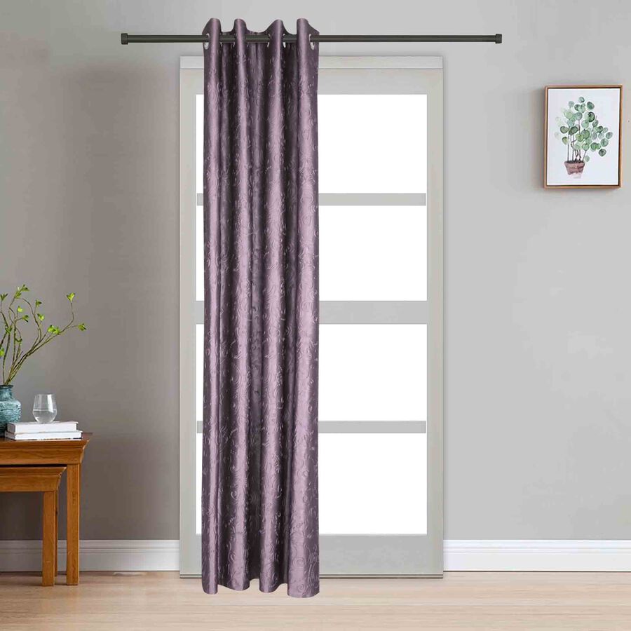 7ft. Light Grey Microfiber Door Curtain, , large image number null
